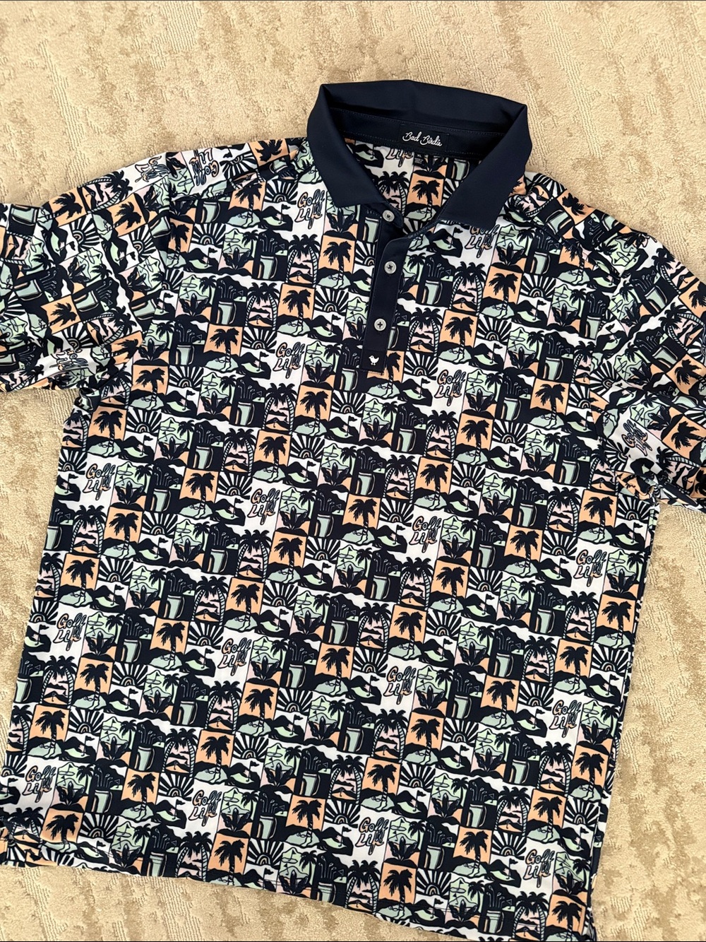 Bad Birdie polo- new never worn! XL